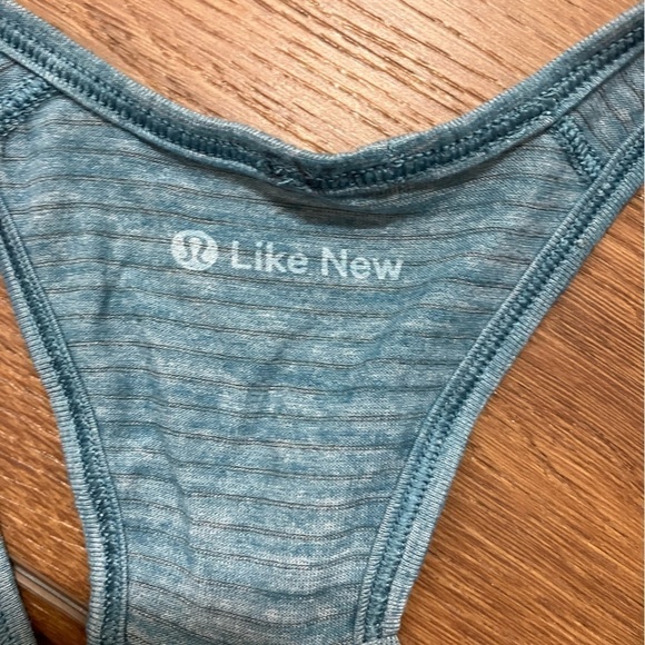 Lululemon Heathered Blue Tank Top (XS/S) - Picture 2 of 3